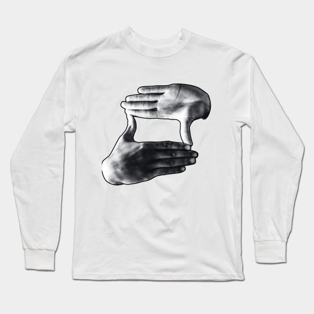 Hand Framing Long Sleeve T-Shirt by Barnabas